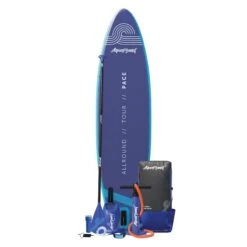 AQUAPLANET Kit Stand Up Paddle Gonflable - Pace Sarcelle Et Minuit -Surf Promotion Boutique aquaplanet kit stand up paddle gonflable pace sarcelle et minuit 2