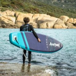AQUAPLANET Kit Stand Up Paddle Gonflable - Pace Sarcelle Et Minuit -Surf Promotion Boutique aquaplanet kit stand up paddle gonflable pace sarcelle et minuit 4