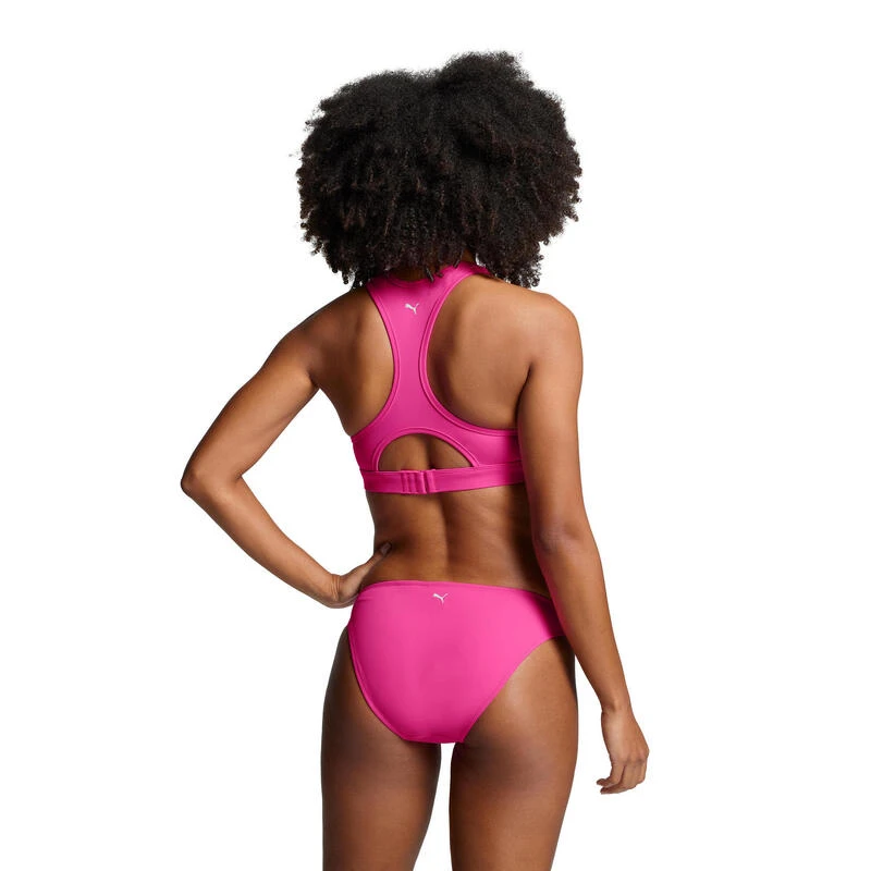 Bas De Maillot De Bain Hipster Pour Femmes PUMA Neon Pink 6 Bas De Maillot De Bain Hipster Pour Femmes PUMA Neon Pink – Image 4