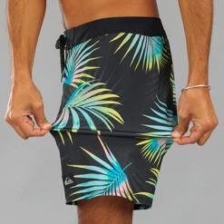 Boardshort Homme Quiksilver Noir High Arch 20' -Surf Promotion Boutique boardshort homme quiksilver noir high arch 20 3