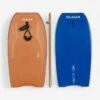 Bodyboard 500 Marron Bleu Avec Leash -Surf Promotion Boutique bodyboard 500 marron bleu avec leash