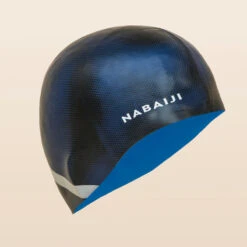 Bonnet De Bain En Silicone - Taille Unique - Term Bleu Noir -Surf Promotion Boutique bonnet de bain en silicone taille unique term bleu noir 2
