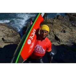 Casque De Protection Unisexe Kitesurf Et Sport Nautiques OCEAN RHINO Jaune -Surf Promotion Boutique casque de protection unisexe kitesurf et sport nautiques ocean rhino jaune 4