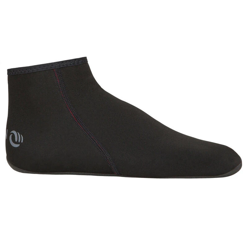 CHAUSSETTE SURF BODYBOARD 100 Néoprène 2MM NOIR 4 CHAUSSETTE SURF BODYBOARD 100 Néoprène 2MM NOIR – Image 2