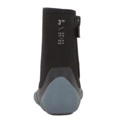 Chaussons Surf Bottillons 500 Néoprène Zip 3 Mm Noir Gris -Surf Promotion Boutique chaussons surf bottillons 500 neoprene zip 3 mm noir gris 2