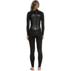 Roxy Combinaison De Surf 4/3mm Zip Dos - Noir - Prologue - Femme -Surf Promotion Boutique combinaison de surf 43mm zip dos noir prologue femme 2