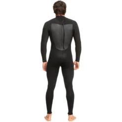 Quiksilver Combinaison De Surf Prologue 3/2mm GBS - Zip Au Dos - Noir Hommes -Surf Promotion Boutique combinaison de surf prologue 32mm gbs zip au dos noir hommes 2