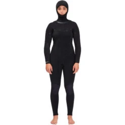 Billabong Combinaison De Surf Salty Dayz 4/3mm - Zip Poitrine - Noir Dames -Surf Promotion Boutique combinaison de surf salty dayz 43mm zip poitrine noir dames 3