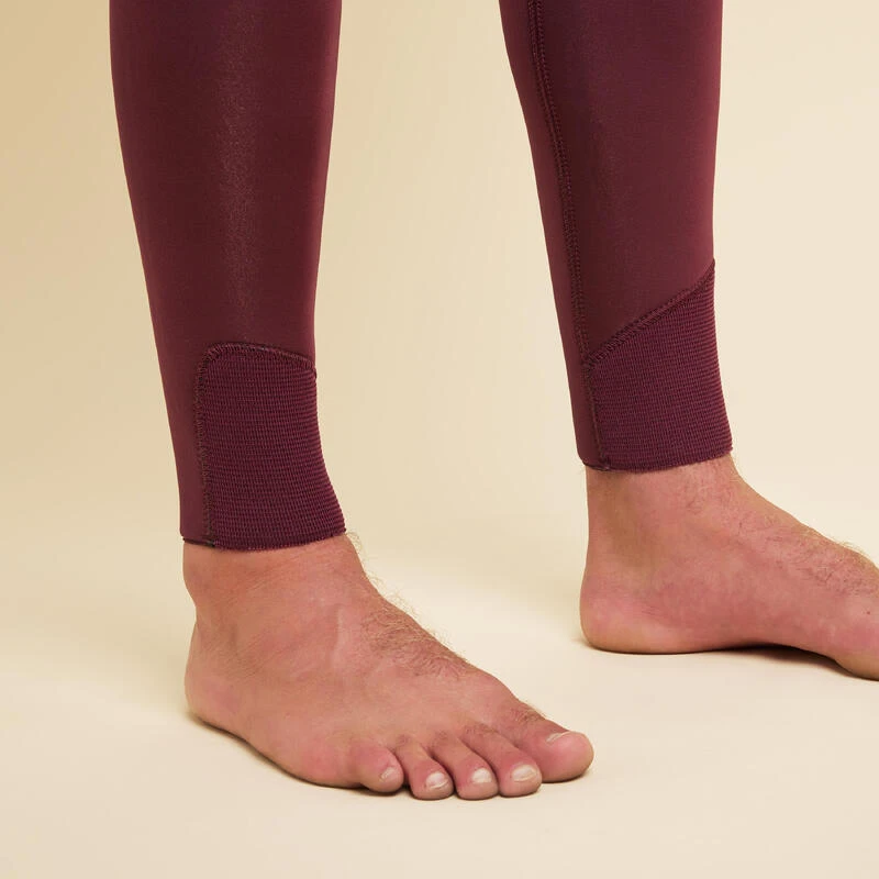 Combinaison Surf Néoprène 4/3 Mm Homme - 900 Bordeaux 9 Combinaison Surf Néoprène 4/3 Mm Homme - 900 Bordeaux – Image 7