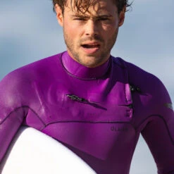 Combinaison Surf Néoprène 4/3 Mm Homme - 900 Fuchsia -Surf Promotion Boutique combinaison surf neoprene 43 mm homme 900 fuchsia 2