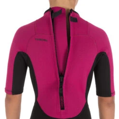 Tribord Combinaison Surf Shorty 100 Néoprène Enfant Violet -Surf Promotion Boutique combinaison surf shorty 100 neoprene enfant violet 2