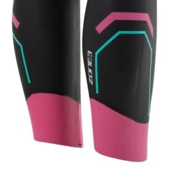 Zone3 Femmes Agile Swim Combinaison Néoprène - Black / Pink / Turquoise -Surf Promotion Boutique femmes agile swim combinaison neoprene black pink turquoise 6