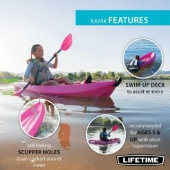 Kayak Enfant 6 Ft. LIFETIME Wave™ #90827 -Surf Promotion Boutique kayak enfant 6 ft lifetime wave 90827 5
