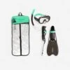Kit De Snorkeling R'Gomoove Adulte Noir Vert 1 Kit De Snorkeling R'Gomoove Adulte Noir Vert -Surf Promotion Boutique kit de snorkeling rgomoove adulte noir vert