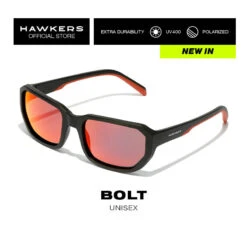 HAWKERS Lunettes De Soleil Pour Homme Et Femme BLACK RUBY POLARIZED - BOLT 9 HAWKERS Lunettes De Soleil Pour Homme Et Femme BLACK RUBY POLARIZED - BOLT -Surf Promotion Boutique lunettes de soleil pour homme et femme black ruby polarized bolt 2