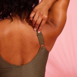 Maillot De Bain 1 Pièce Aquagym Femme Romi Salento Kaki -Surf Promotion Boutique maillot de bain 1 piece aquagym femme romi salento kaki 8