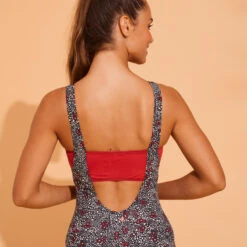 Maillot De Bain 1 Pièce Aquagym Femme Zoey Daisy Noir -Surf Promotion Boutique maillot de bain 1 piece aquagym femme zoey daisy noir 8