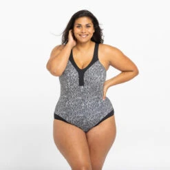 Maillot De Bain 1 Pièce Femme Clara Zeb Noir -Surf Promotion Boutique maillot de bain 1 piece femme clara zeb noir 3