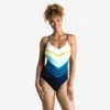 Maillot De Bain De Natation Femme 1 Pièce Lila Sharp Marine -Surf Promotion Boutique maillot de bain de natation femme 1 piece lila sharp marine