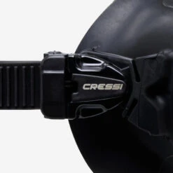 MASQUE DE CHASSE SOUS MARINE ET APNEE ATOM CRESSI NOIR -Surf Promotion Boutique masque de chasse sous marine et apnee atom cressi noir 4