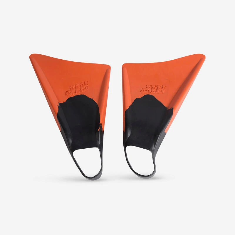 Palmes Bodyboard RIP Asymétriques Orange Noir 4 Palmes Bodyboard RIP Asymétriques Orange Noir – Image 2