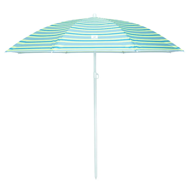 Decathlon PARASOL DE PLAGE PARUV 160 UPF 50+ 2 PLACES - IMPRIMÉ Rayures 4 Decathlon PARASOL DE PLAGE PARUV 160 UPF 50+ 2 PLACES - IMPRIMÉ Rayures – Image 2