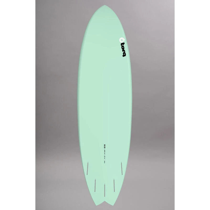 Planche De Surf Fish Torq Pinline Fish White/Seagreen 7'2 4 Planche De Surf Fish Torq Pinline Fish White/Seagreen 7'2 – Image 2