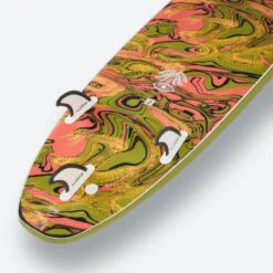 Planche De Surf Mousse 8'6" - 500 Kaki -Surf Promotion Boutique planche de surf mousse 86 500 kaki 8