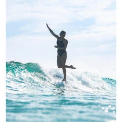 Planche Surf Longboard AQSS Vintage Log Teal 9'0 -Surf Promotion Boutique planche surf longboard aqss vintage log teal 90 3