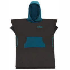 PONCHO SURF 500 ADULTE Noir -Surf Promotion Boutique poncho surf 500 adulte noir 4