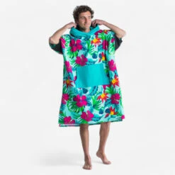 PONCHO SURF 500 ADULTE Print Bora 15 PONCHO SURF 500 ADULTE Print Bora -Surf Promotion Boutique poncho surf 500 adulte print bora 3