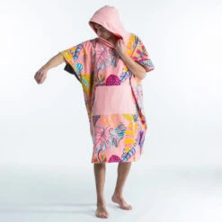 PONCHO SURF 500 ADULTE Print Cala -Surf Promotion Boutique poncho surf 500 adulte print cala 5