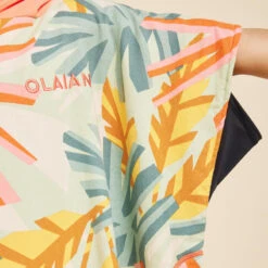 Poncho Surf Enfant 135 à 160 Cm - 550 Jungle -Surf Promotion Boutique poncho surf enfant 135 a 160 cm 550 jungle 5