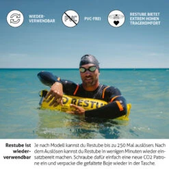 Restube Active | Bouée Flottante Pour La Natation & Le Stand-up Paddle -Surf Promotion Boutique restube active bouee flottante pour la natation and le stand up paddle 2