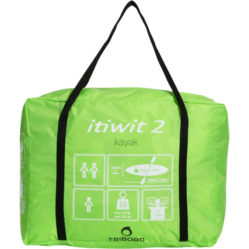 SAC DE TRANSPORT POUR KAYAK ITIWIT 2 3 SAC DE TRANSPORT POUR KAYAK ITIWIT 2