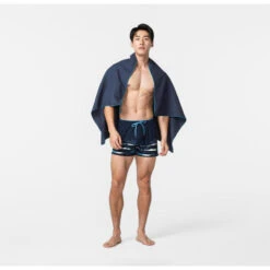 Serviette De Bain Microfibre à Rayures Bleu Foncé Taille L 80 X 130 Cm 9 Serviette De Bain Microfibre à Rayures Bleu Foncé Taille L 80 X 130 Cm -Surf Promotion Boutique serviette de bain microfibre a rayures bleu fonce taille l 80 x 130 cm 2