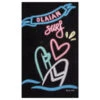 SERVIETTE L PRINT Neon 145x85 Cm -Surf Promotion Boutique serviette l print neon 145x85 cm