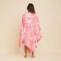 SERVIETTE PONCHO XXL Hawaian 190x190 Cm -Surf Promotion Boutique serviette poncho xxl hawaian 190x190 cm 2