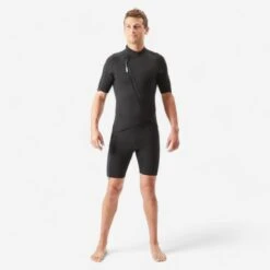 Shorty Neoprene 2mm Easy Avec Fermeture Diagonale Frontal Homme Frontzip