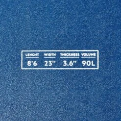 SURF MOUSSE 500 8'6". Livrée Avec 1 Leash Et 3 Ailerons. -Surf Promotion Boutique surf mousse 500 86 livree avec 1 leash et 3 ailerons 8