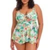 ELOMI Tankini Grande Taille Sunshine Cove