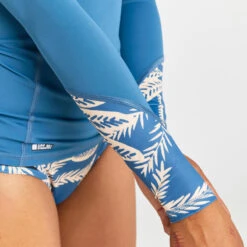 Tee Shirt Anti Uv Manches Longues Femme - 900 Palmer Bleu -Surf Promotion Boutique tee shirt anti uv manches longues femme 900 palmer bleu 5