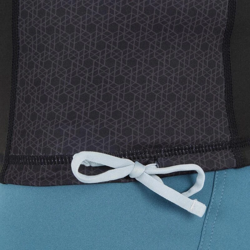 Tee Shirt Anti Uv Surf Top 500 Manches Courtes Homme Noir 7 Tee Shirt Anti Uv Surf Top 500 Manches Courtes Homme Noir – Image 5